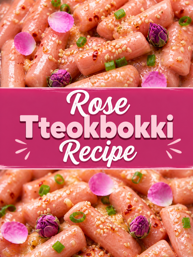 1 Rose Tteokbokki Recipe