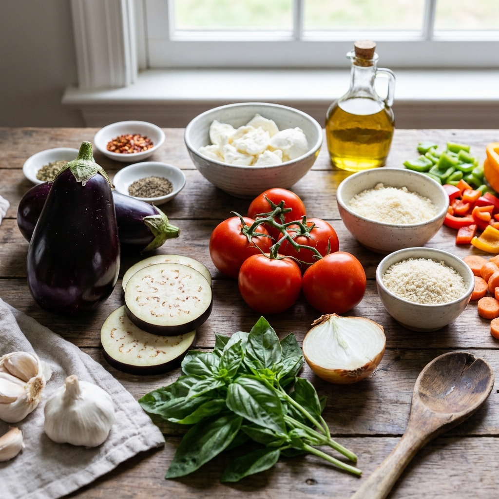 Eggplant parmesan soup recipe