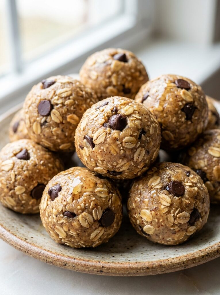High Protein Cookie Dough Energy Balls 12 A realistic close up recipe photo 202605011615