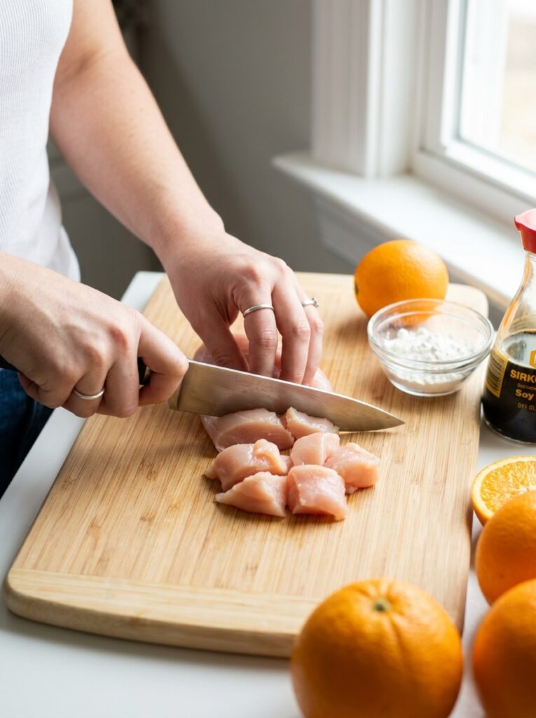 High Protein Orange Chicken Skillet: A Healthy Twist on a Classic 14 A step by step 202604281854