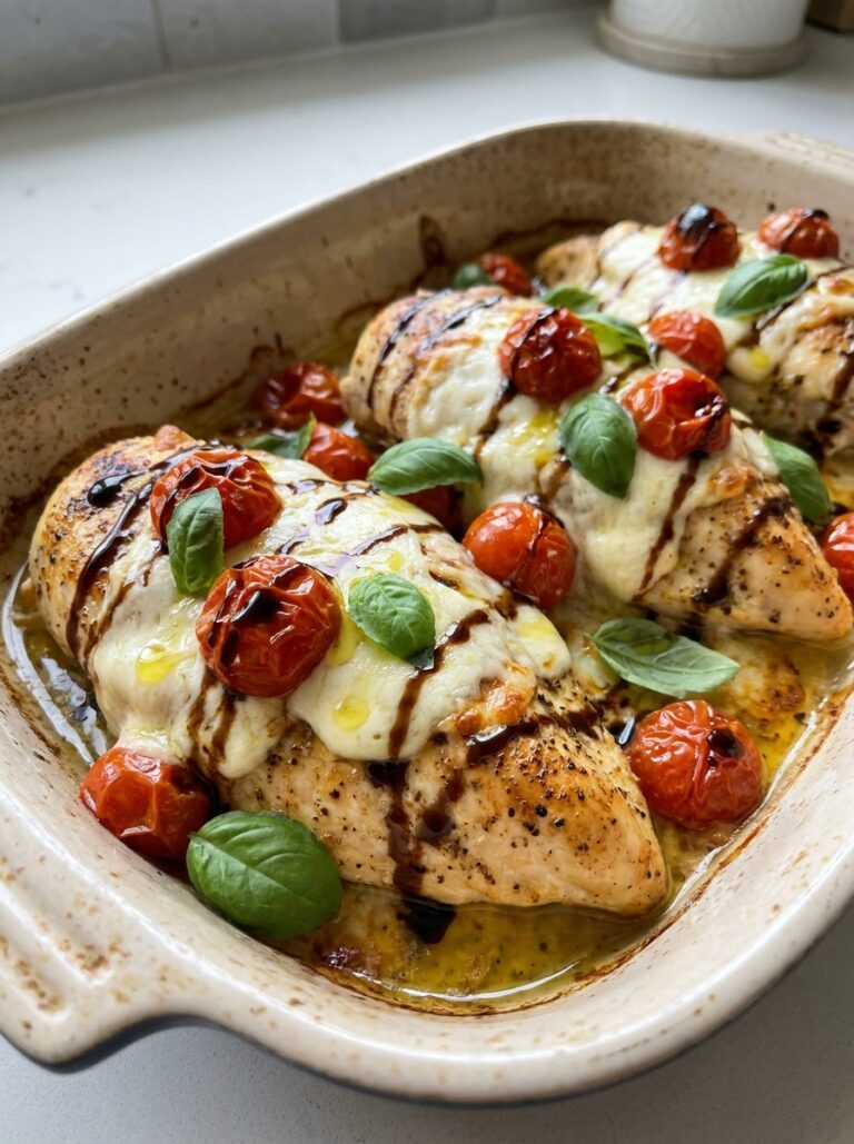 High Protein Caprese Chicken Bake: The Ultimate 30-Minute Dinner 17 Caprese chicken bake recipe 202605011620