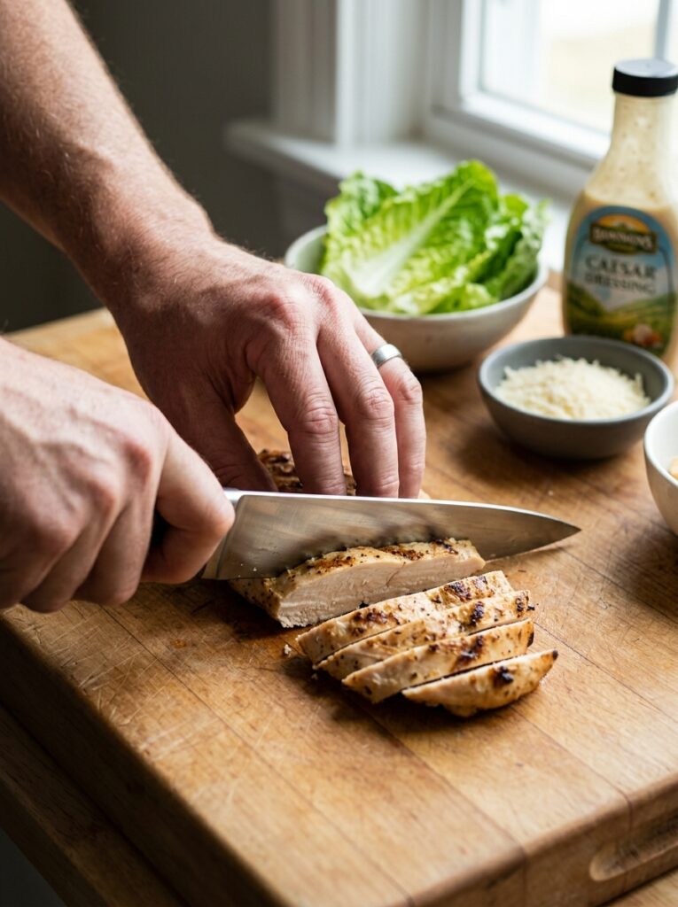 High Protein Chicken Caesar Wrap 14 Chicken Caesar Wrap 202604221904 3