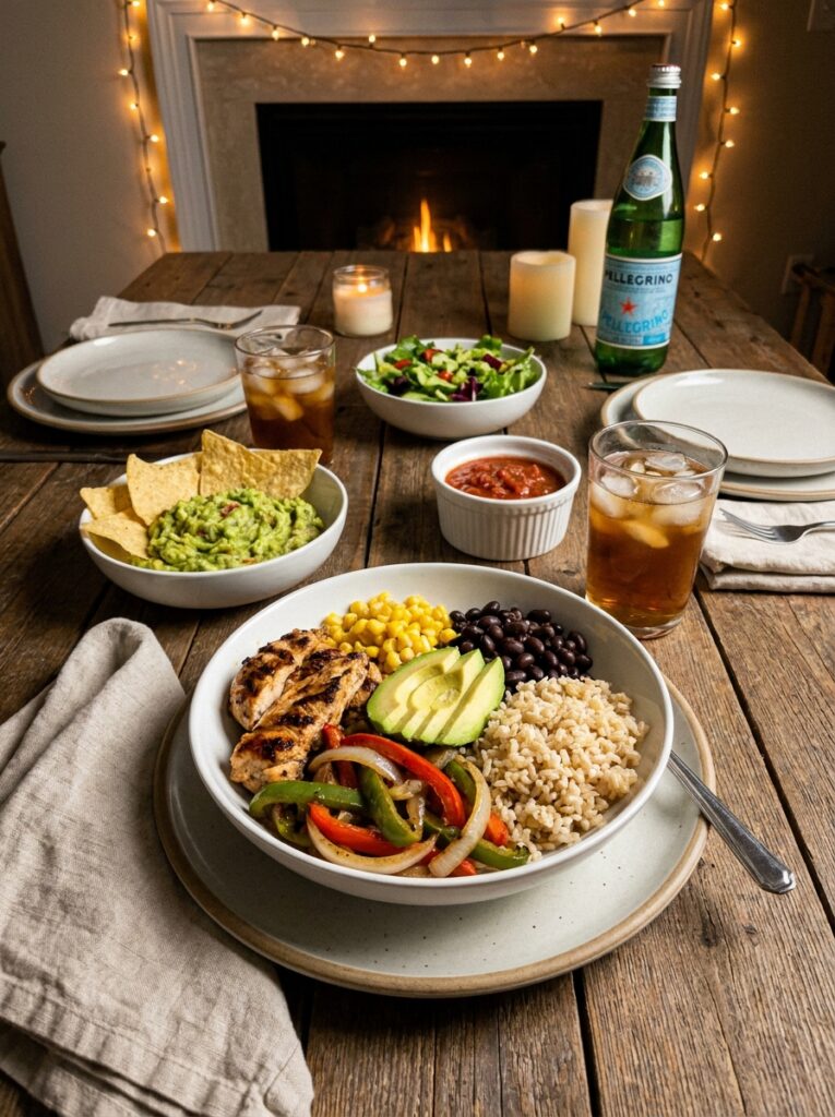 High Protein Chicken Fajita Bowl Recipe 15 Chicken Fajita Bowl 202604242244