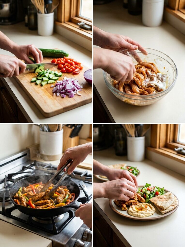 High Protein Chicken Shawarma Plate 14 Chicken Shawarma Plate 202604272136