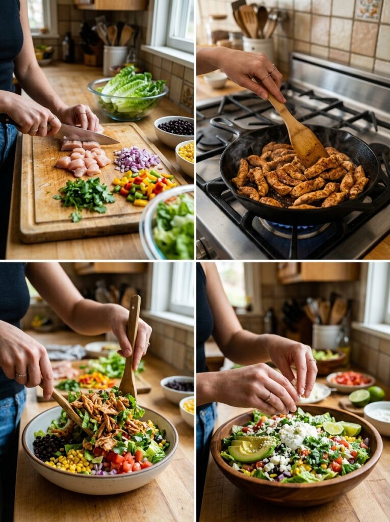 High Protein Chicken Taco Salad 14 Chicken Taco Salad 202604221908 2