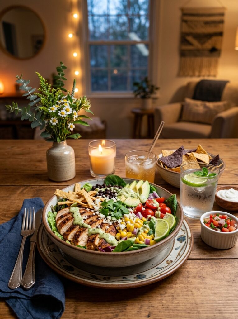High Protein Chicken Taco Salad 15 Chicken Taco Salad 202604221909