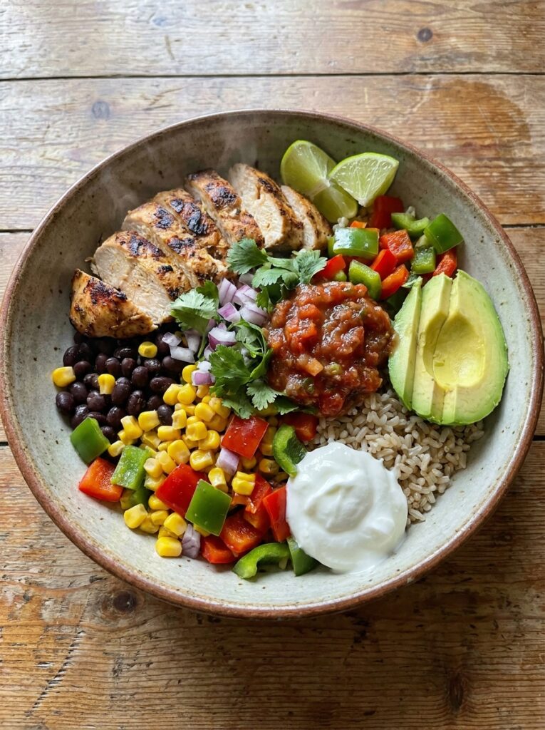 Chicken burrito bowl 202604181751