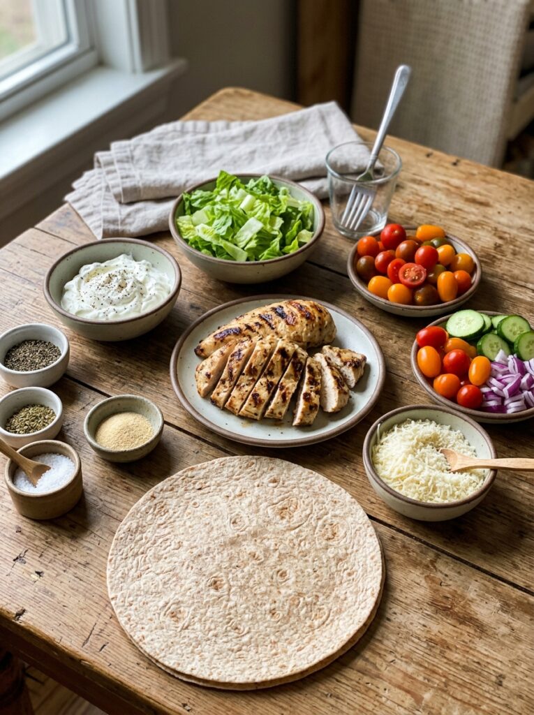 High Protein Chicken Caesar Wrap 13 Chicken caesar wrap 202604221904 1