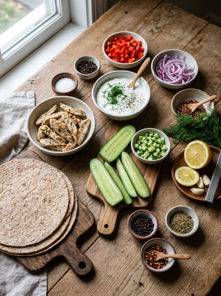 High Protein Chicken Cucumber Wrap: A Healthy Lunch Favorite 13 Chicken cucumber wrap 202604261408 1