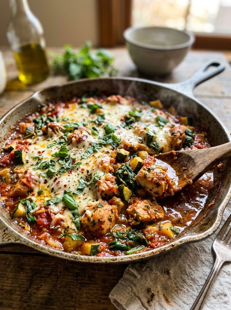 Chicken marinara skillet 202604251345