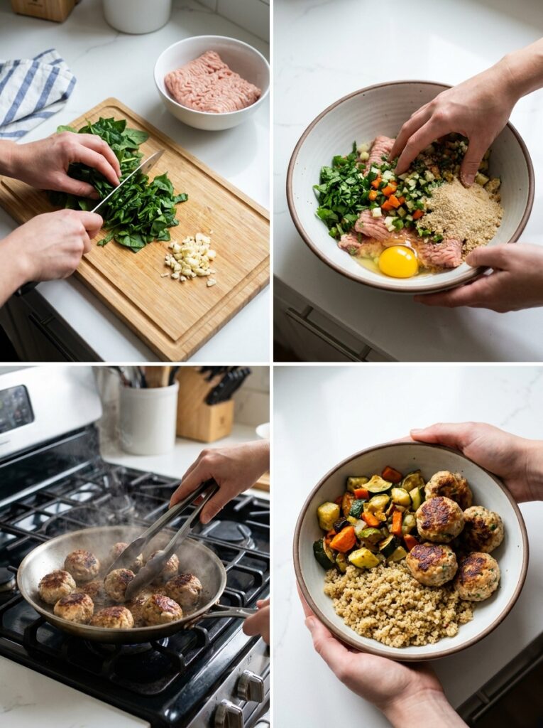 High Protein Chicken Meatballs Bowl: A Complete Guide to a Healthy, Delicious Meal 14 Chicken meatballs bowl cooking p… 202605011632