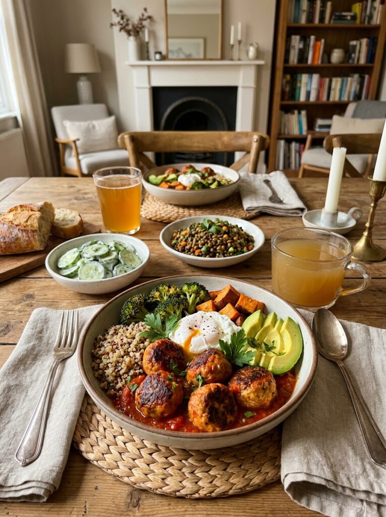 High Protein Chicken Meatballs Bowl: A Complete Guide to a Healthy, Delicious Meal 15 Chicken meatballs bowl setup 202605011632