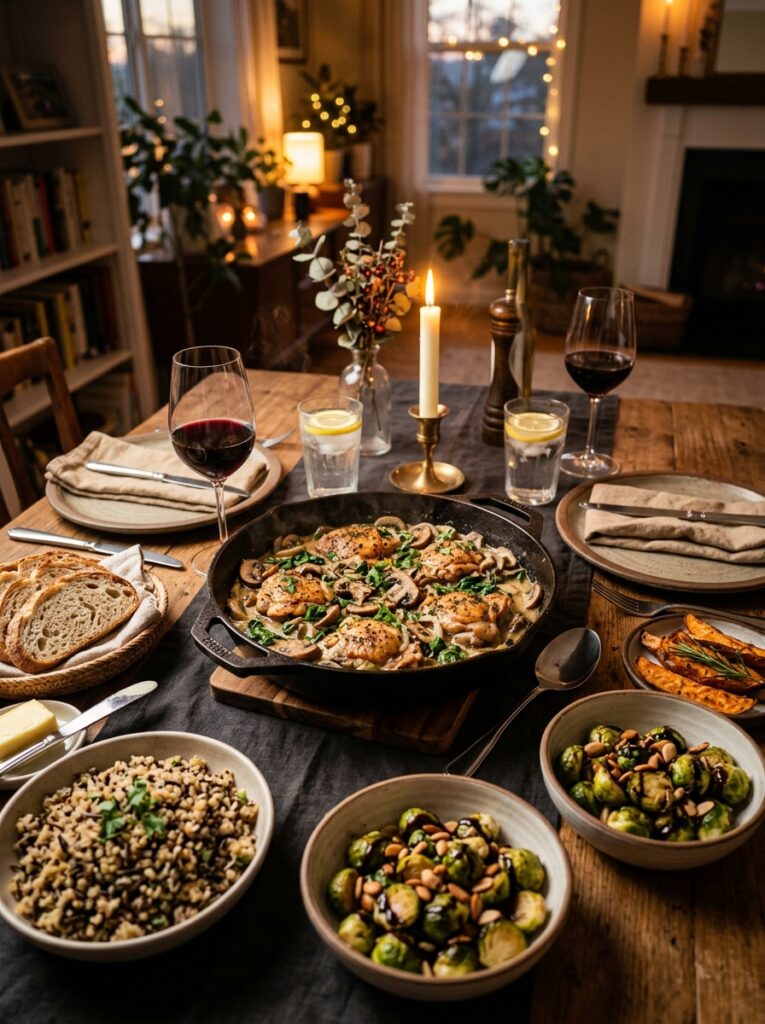 Chicken mushroom skillet 202604231911