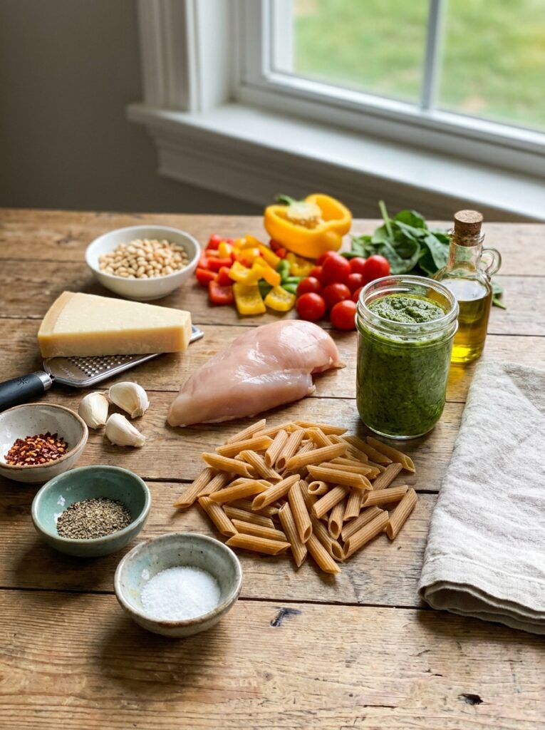 Chicken pesto pasta 202604242346