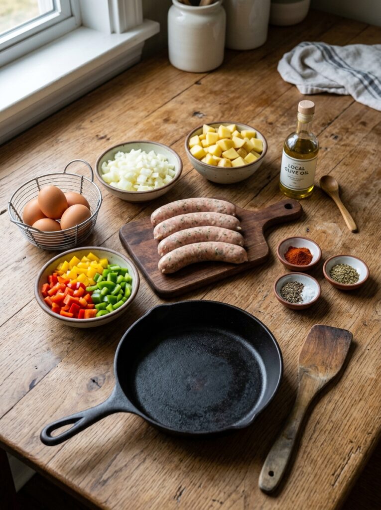 High Protein Chicken Sausage Breakfast Skillet 13 Chicken sausage breakfast 202604221847 1