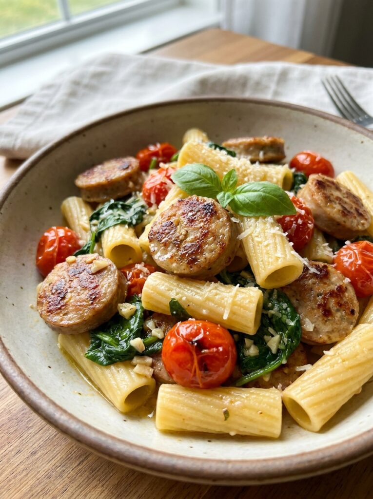 High Protein Chicken Sausage Pasta Recipe 12 Chicken sausage pasta recipe 202604292050