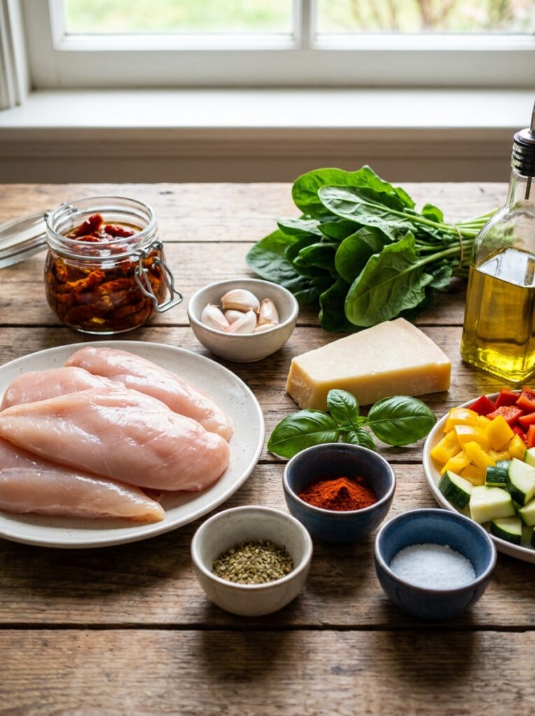 Chicken skillet ingredients 202604181757