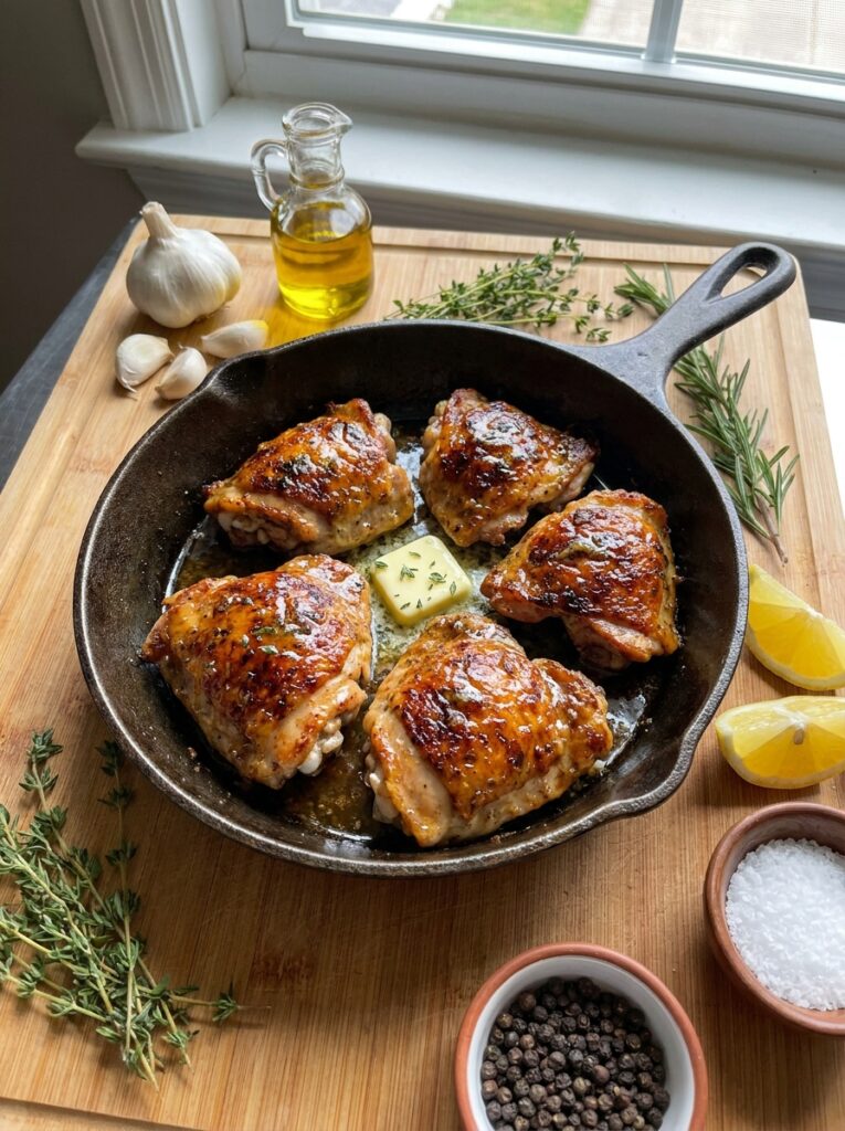 Chicken thighs with 202604181322