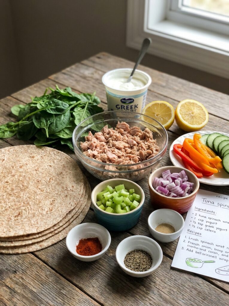High Protein Tuna Spinach Wrap: A Delicious and Healthy Recipe 13 Close up amateur photo of 202605011629