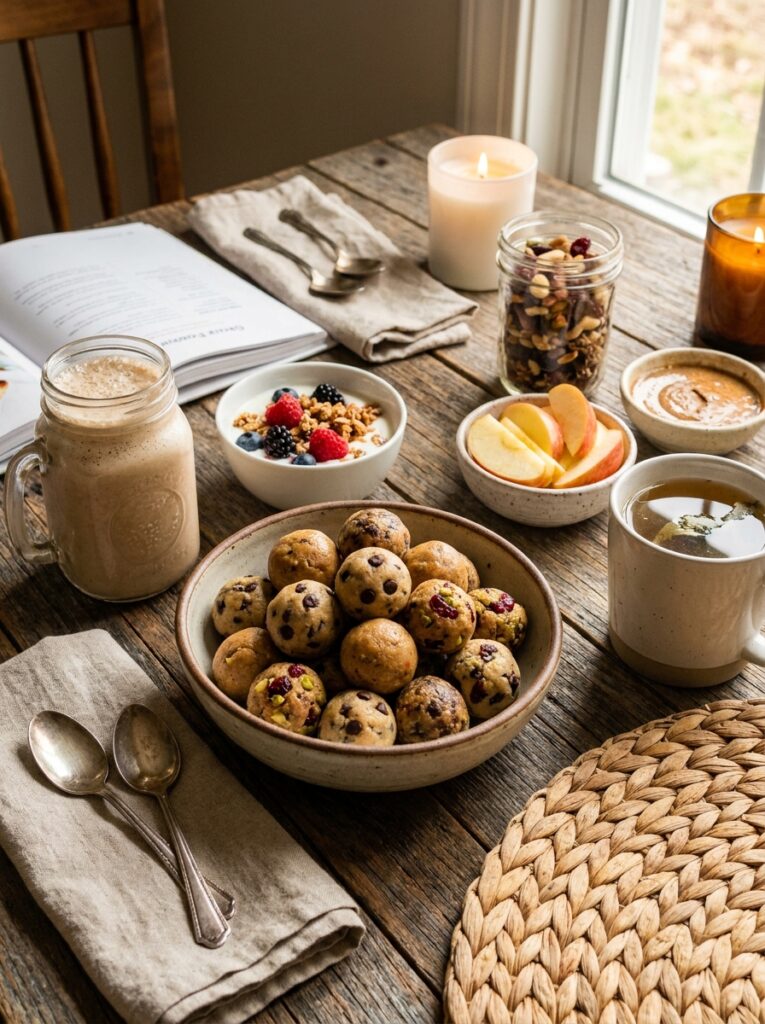 High Protein Cookie Dough Energy Balls 15 Cookie dough energy balls setup 202605011616