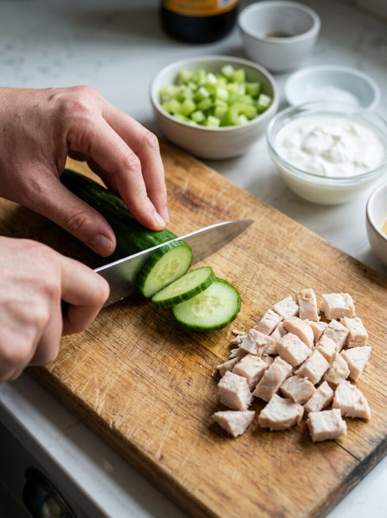 High Protein Chicken Cucumber Wrap: A Healthy Lunch Favorite 14 Cooking High Protein 202604261408