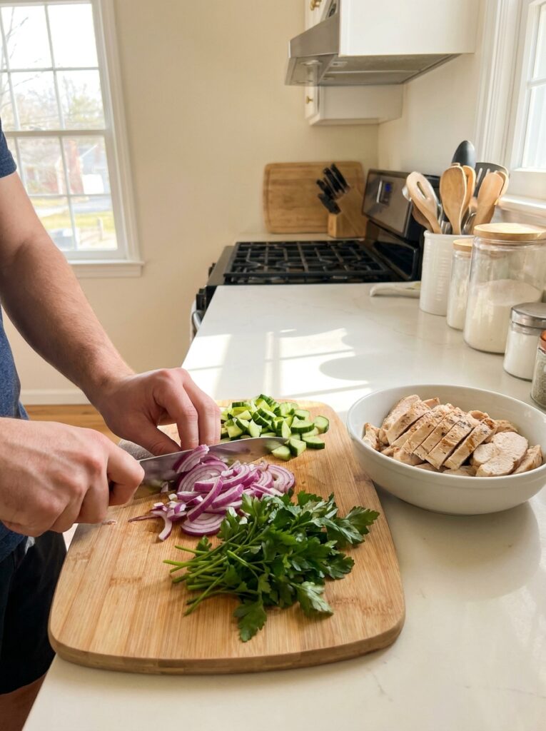 High Protein Chicken Gyro Bowl 14 Cooking High Protein 202604272116