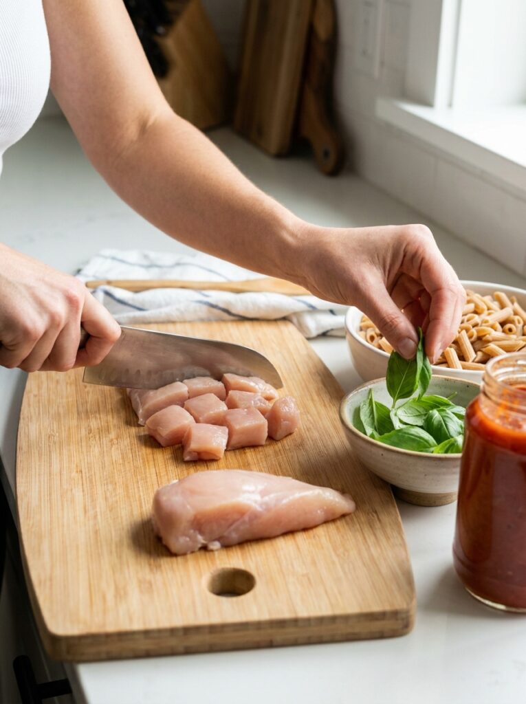 High Protein Chicken Parmesan Bowl 14 Cooking High Protein 202604272149