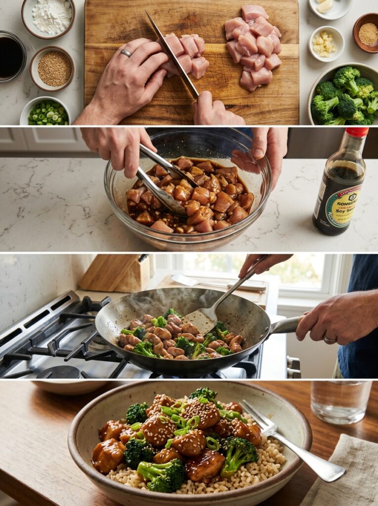 High Protein Sesame Chicken Dinner: Easy Homemade Recipe 14 Cooking high protein 202604281834