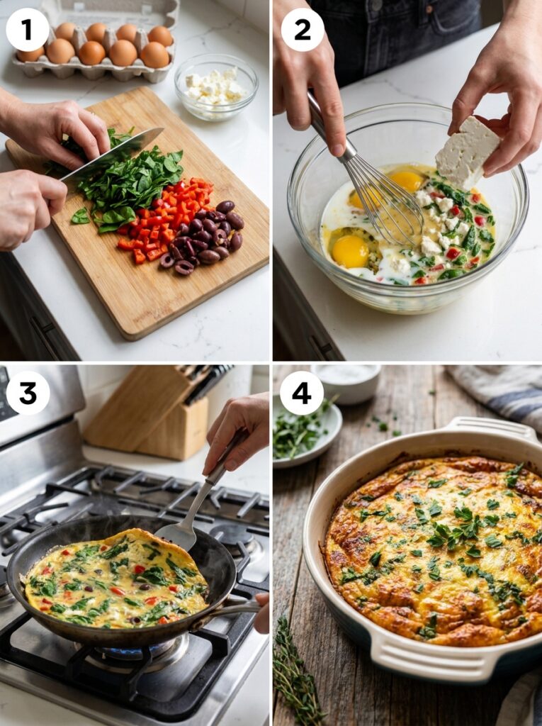 High Protein Mediterranean Frittata Bake: A Complete Homemade Recipe 14 Cooking mediterranean frittata bake 202605011638 1