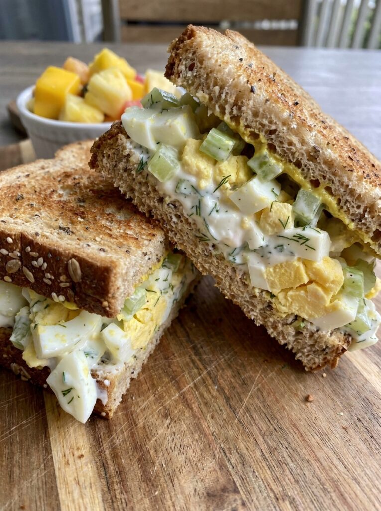 High Protein Egg Salad Lunch Sandwich 12 Egg salad sandwich 202604272125