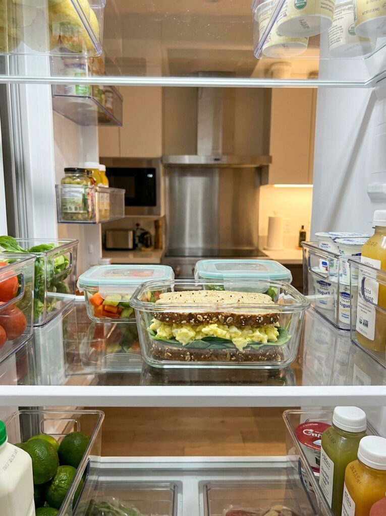 High Protein Egg Salad Lunch Sandwich 16 Food containers with 202604272125