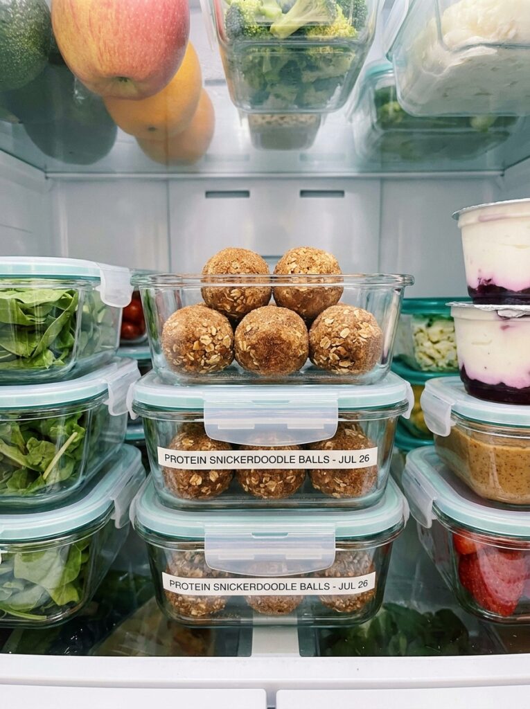 High Protein Snickerdoodle Energy Balls 16 Food storage containers 202604272145