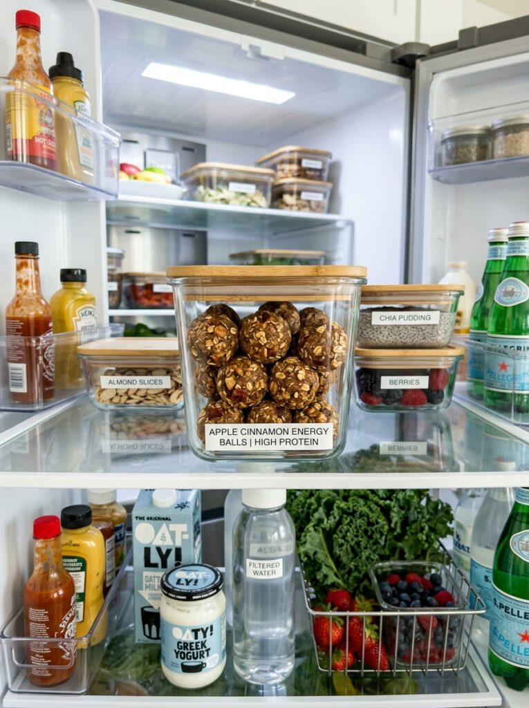 High Protein Apple Cinnamon Energy Balls Recipe 16 Food storage containers with high 202604281927