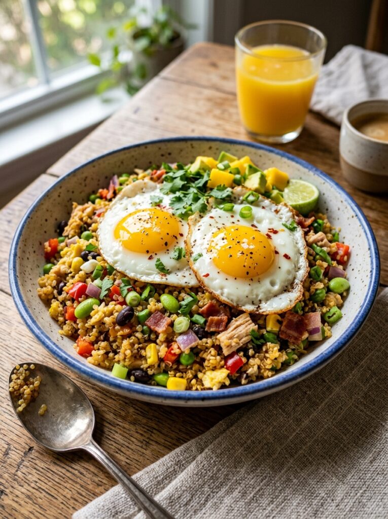 Fried quinoa with 202604232009