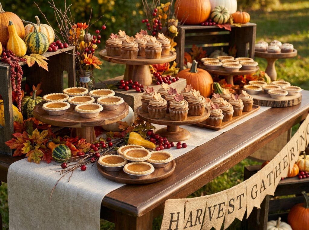 Harvest dessert table 202604081531