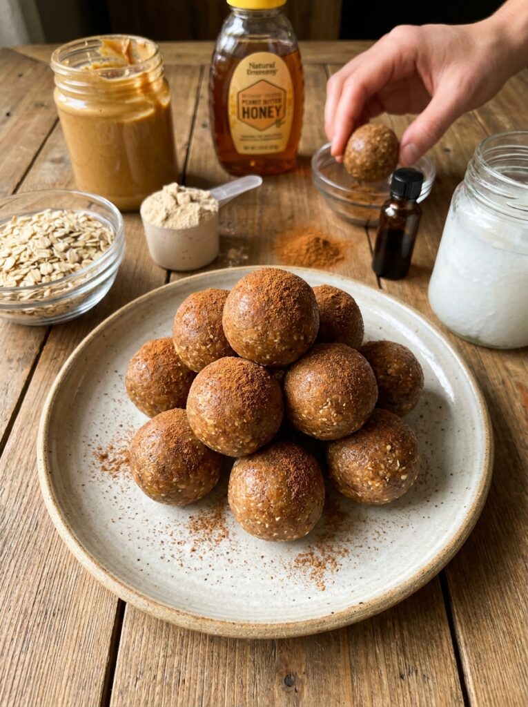 High Protein Snickerdoodle Energy Balls 12 High Protein Snickerdoodle 202604272144
