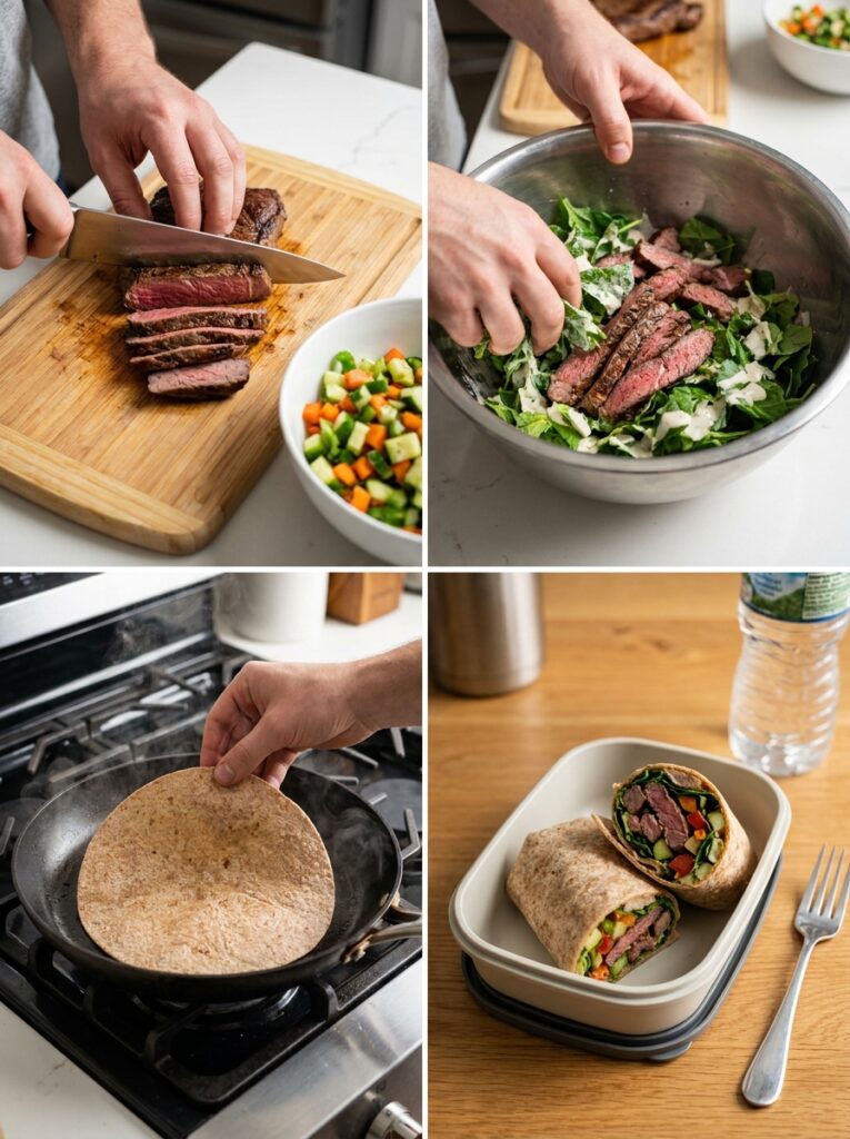 High Protein Steak Lunch Wrap 14 High Protein Steak 202604242247