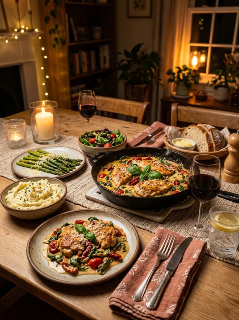High Protein Creamy Tuscan Chicken 15 High Protein Tuscan 202604231847