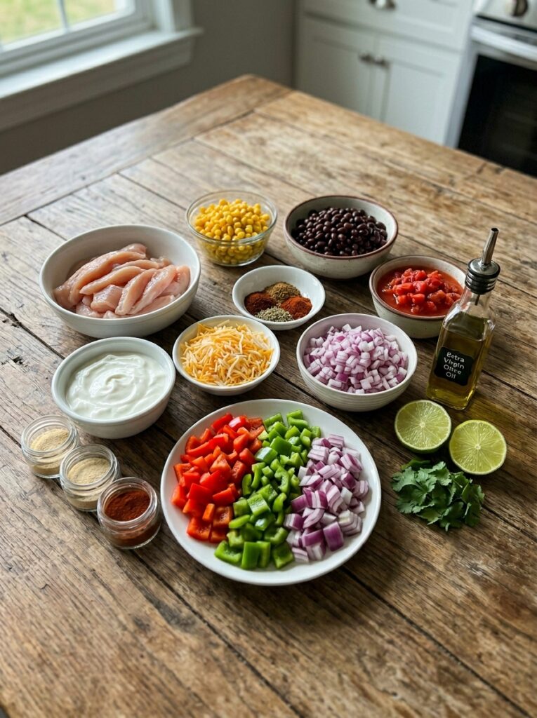 Ingredients for chicken 202604251339