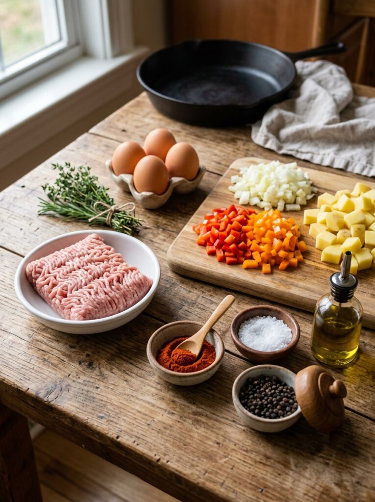 Ingredients for egg 202604251311