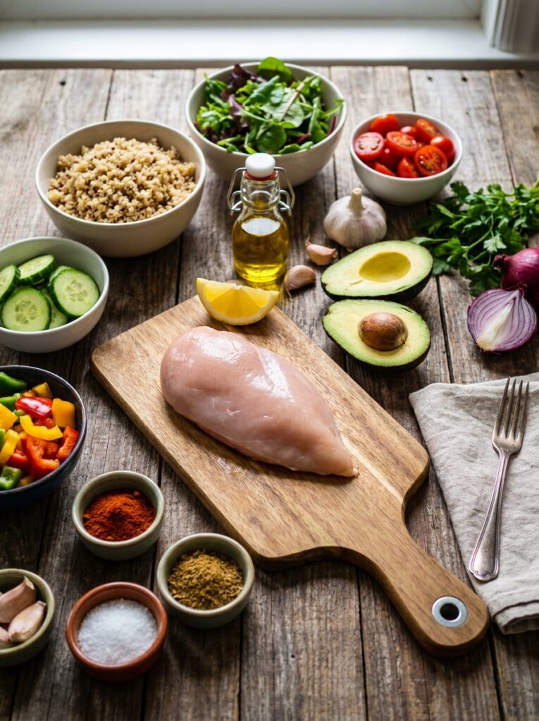 Ingredients for grilled 202604181812