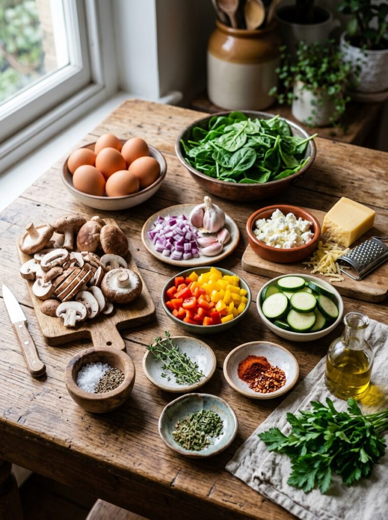High Protein Mushroom Frittata Recipe for a Nutritious Meal 13 Ingredients for mushroom 202604261335