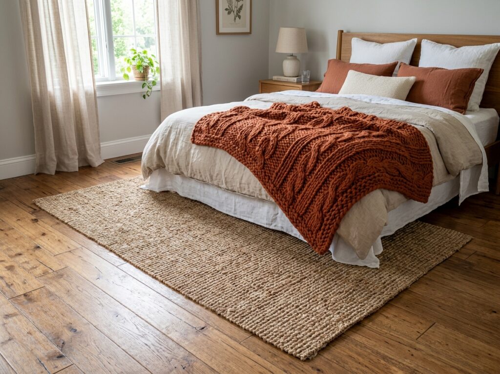 Jute rug on 202604091117