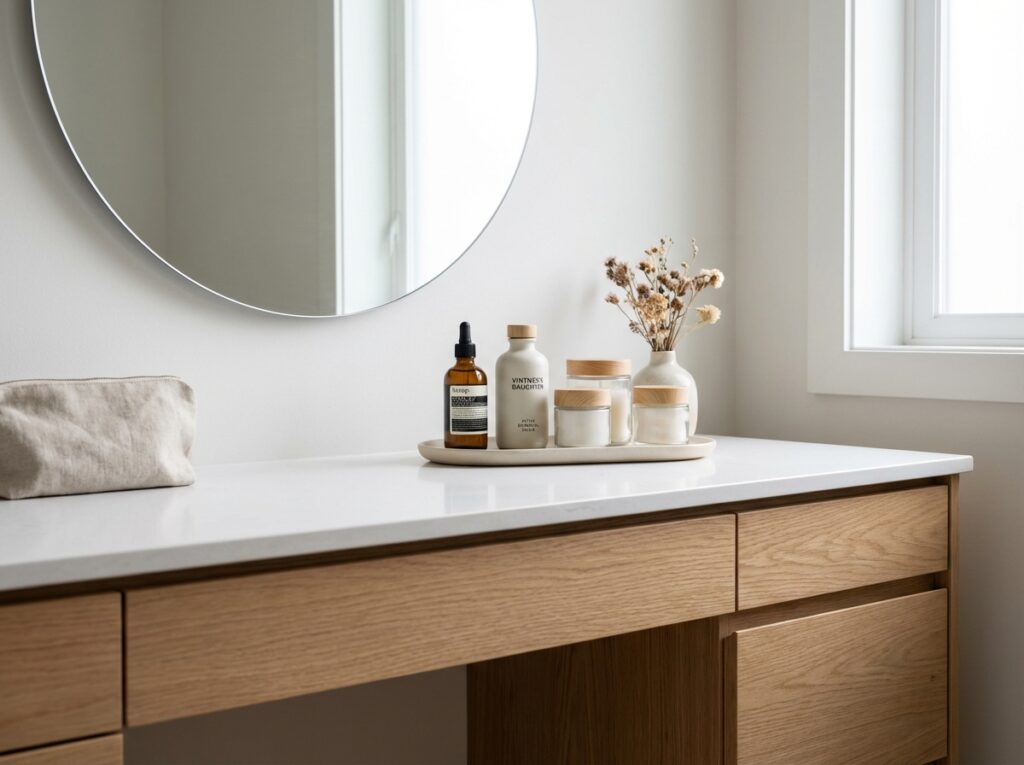 Makeup vanity with 202604081242