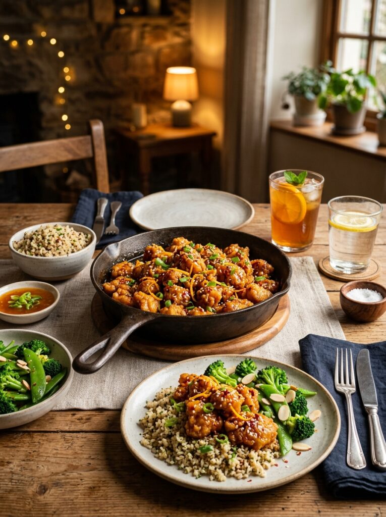 High Protein Orange Chicken Skillet: A Healthy Twist on a Classic 15 Orange chicken skillet 202604281854