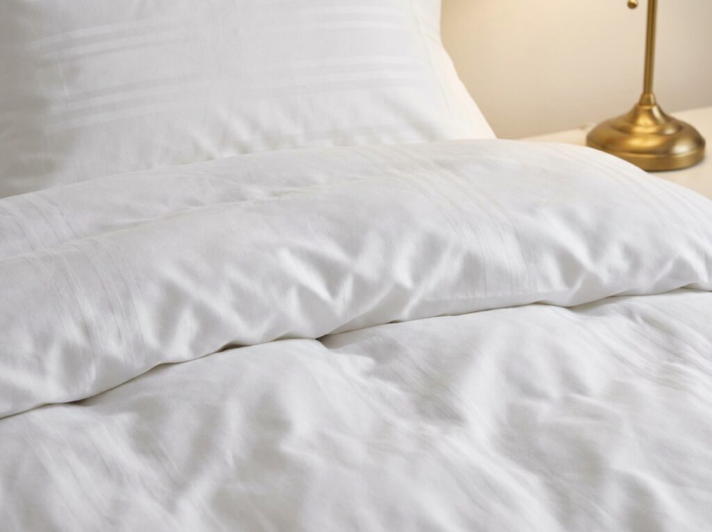 Plush white bedding 202604081422