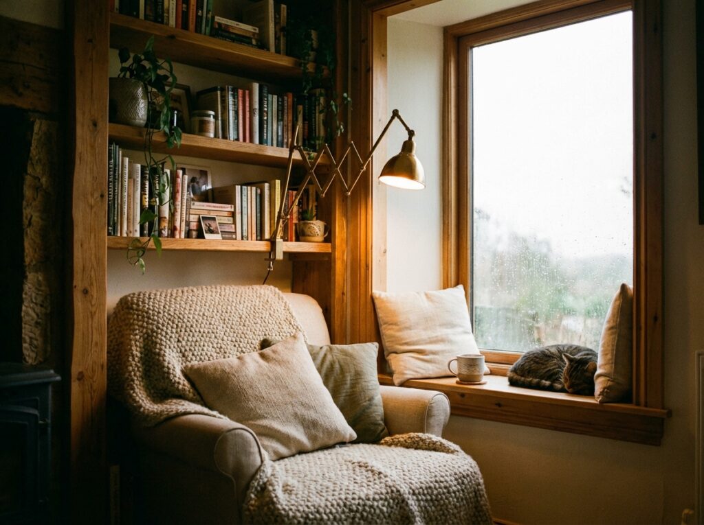 Tiny reading nook 202604081507