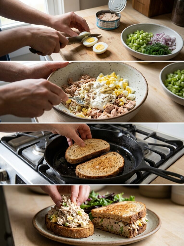 High Protein Tuna Salad Sandwich Recipe 14 Tuna salad sandwich 202604231842