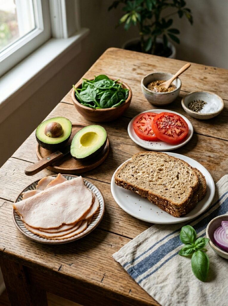 High Protein Turkey Avocado Sandwich 13 Turkey Avocado Sandwich 202604231853 1