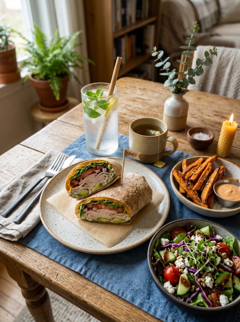 High Protein Turkey Cheddar Lunch Wrap: The Ultimate Quick and Healthy Meal 15 Turkey cheddar lunch 202604281924